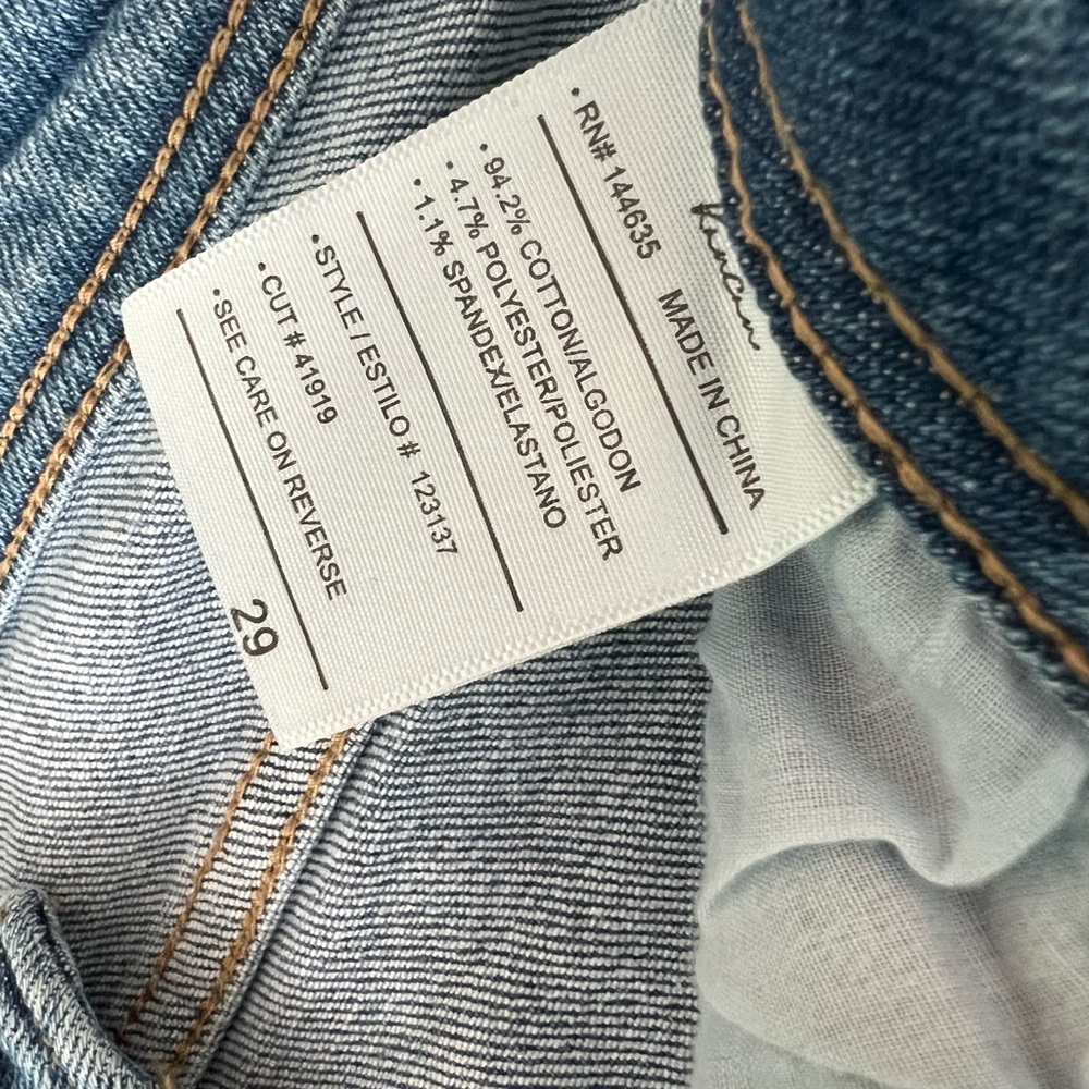 KanCan Raw Hem Jeans Size 29